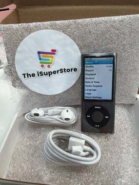 Apple iPod nano 5th Generation 8GB Black Model A1320 with Video Camera